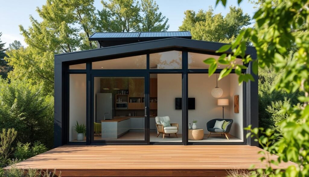 Contemporary tiny housing options for young professionals