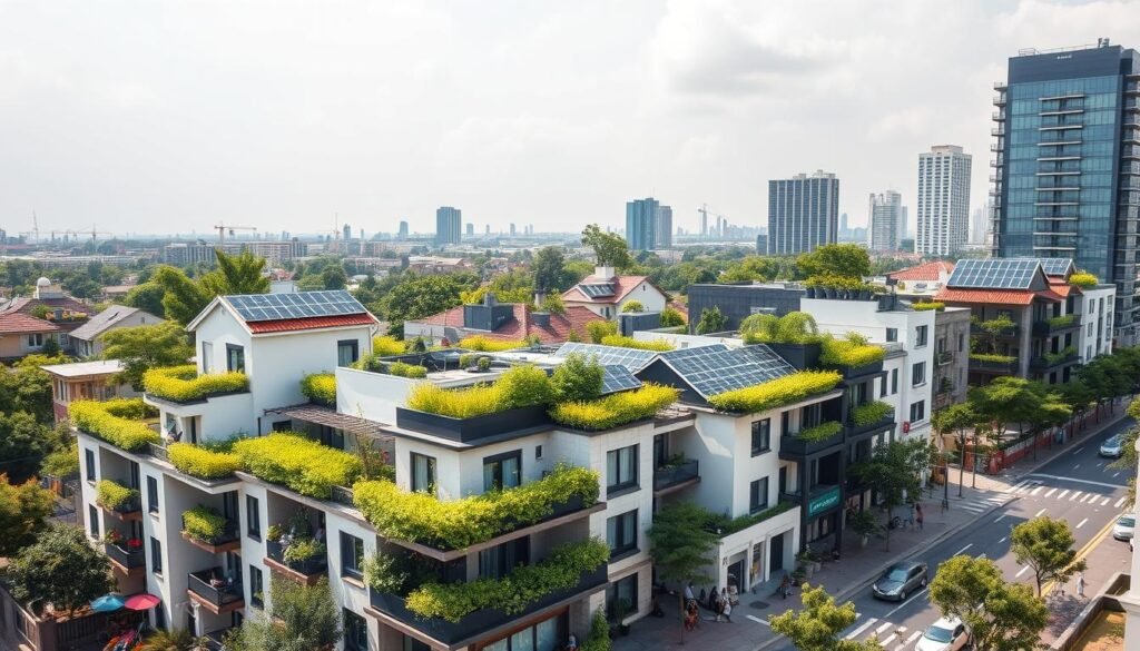 Energy-efficient city living