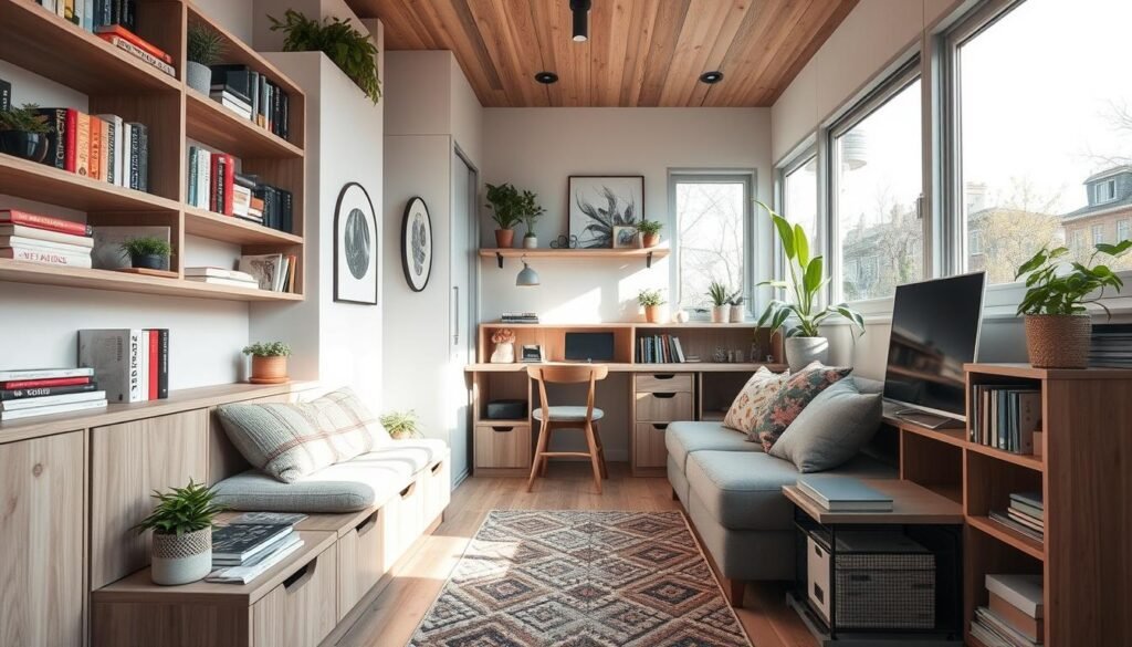 Smart storage solutions for micro homes