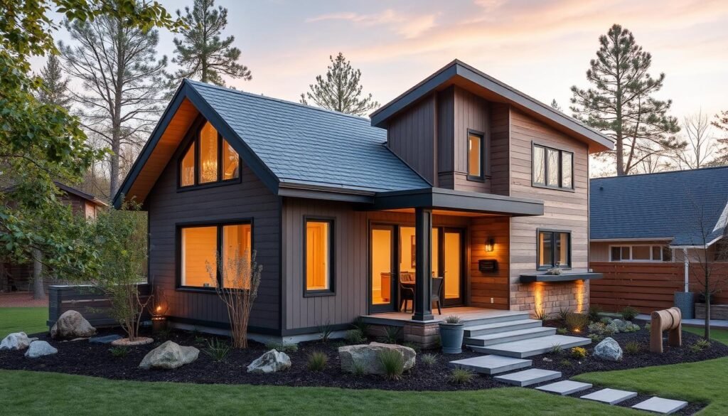 Custom-designed ADU with unique architectural features