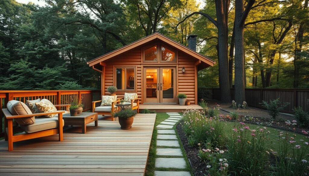 Rustic Cabin-Style ADUs