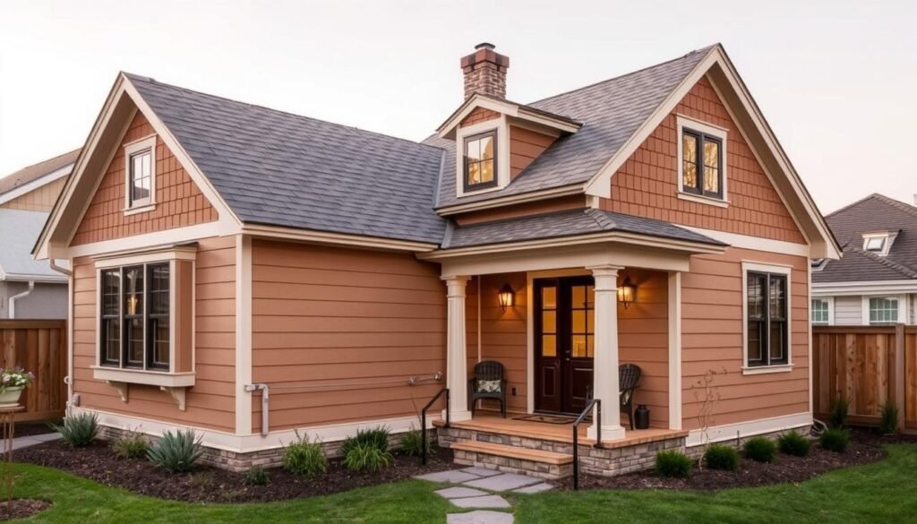Traditional ADU with pitched roof and classic architectural details